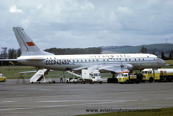 Aeroflot Tupolev Tu-104 CCCP-42493 (1973)
