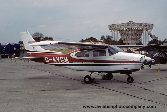 Rogers Aviation Cessna T210K Centurion G-AYGM (1980)