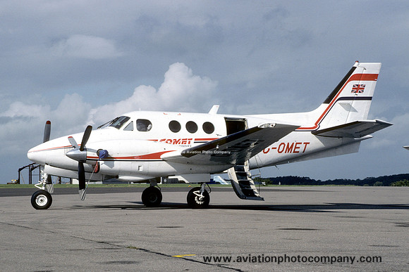 Beech C90 King Air G-OMET (1980)