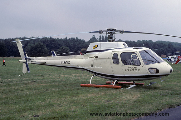 Dollar Helicopters Aerospatiale AS.350B Ecureuil G-BFNC (1980)