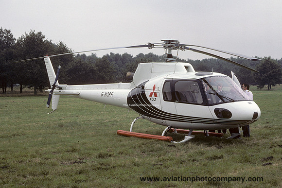 Aerospatiale AS.350B Ecureuil G-MORR (1980)