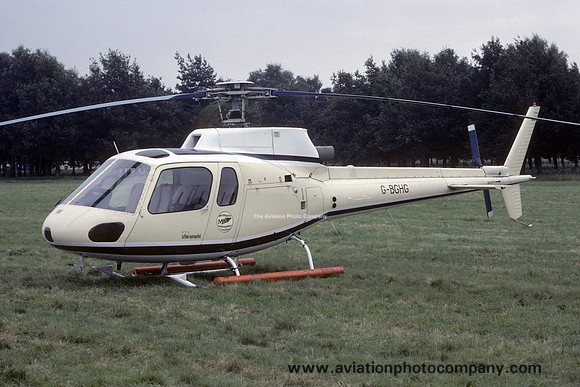 McAlpine Helicopters Aerospatiale AS.350B Ecureuil G-BGHG (1980)