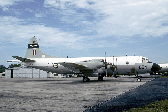 RAAF 10 Squadron Lockheed P-3C Orion A9-664 (1988)