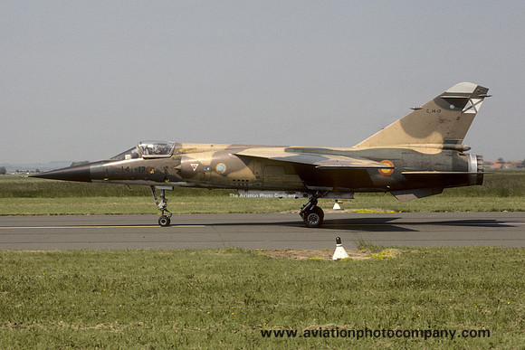 Spanish Air Force Esc 141 Dassault Mirage F.1E C.14-17/141-17 (1986)
