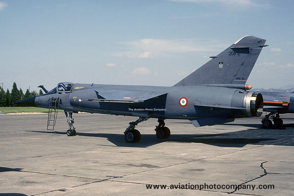 French Air Force EC2/5 Dassault Mirage F.1C 206/5-OA (1987)
