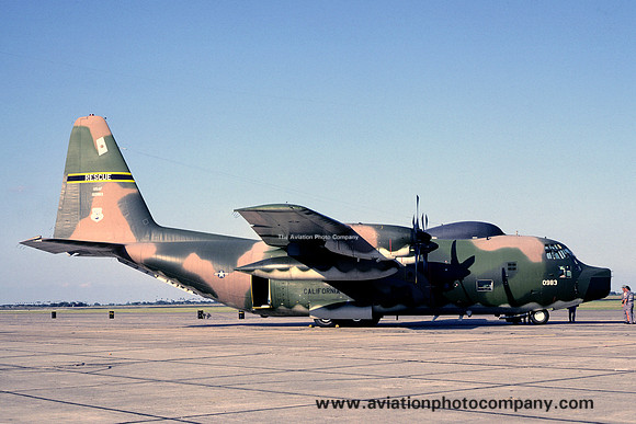 USAF California ANG 129 ARRS Lockheed HC-130H 65-0983 (1980)
