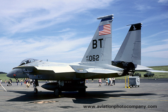 USAF 36 TFW 525 TFS McDonnell Douglas F-15C Eagle 79-0062/BT (1981)