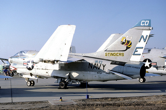 US Navy VA-113 LTV A-7E Corsair 157517/NE-301 (1981)