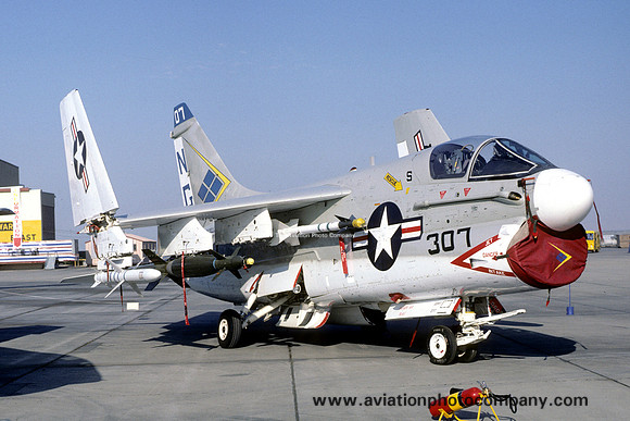US Navy VA-146 LTV A-7E Corsair 160880/NG-307 (1981)