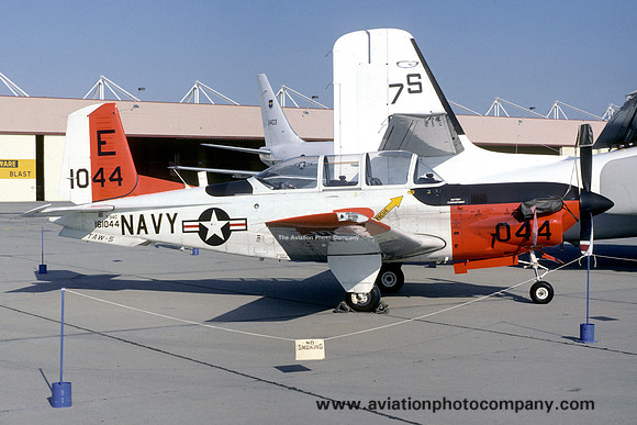 US Navy TAW-5 Beech T-34C Mentor 161044/E (1981)