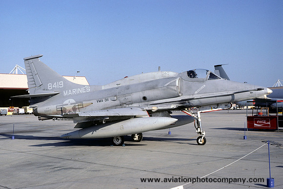 US Marines VMA-311 Douglas A-4M Skyhawk 158419 (1981)