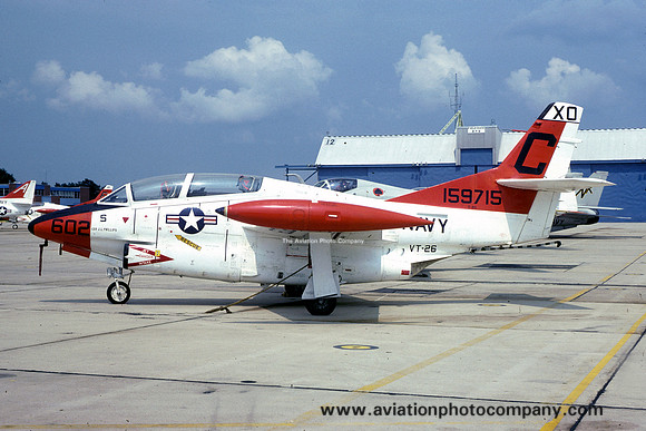 US Navy VT-26 North American T-2C Buckeye 159715/C-602 (1979)
