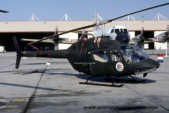 US Army California ArNG Bell OH-58A Kiowa 71-20599 (1981)