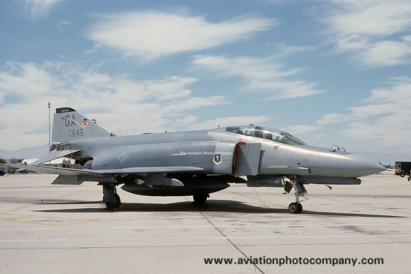 USAF 35 TFW 21 TFTS McDonnell F-4E Phantom 74-1645/GA (1989)