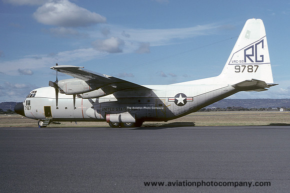 US Navy VRC-50 Lockheed C-130F Hercules 149787/RG (1981)