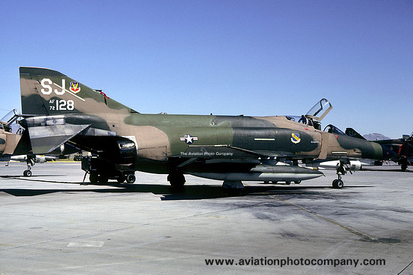 USAF 4 TFW McDonnell F-4E Phantom 72-0128/SJ (1980)