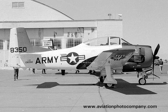 US Army North American T-28B Trojan 138350 (1978)