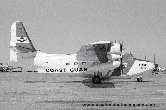 US Coast Guard Cape Code Grumman HU-16E Albatross 1016 at MASDC Davis Monthan (1979)