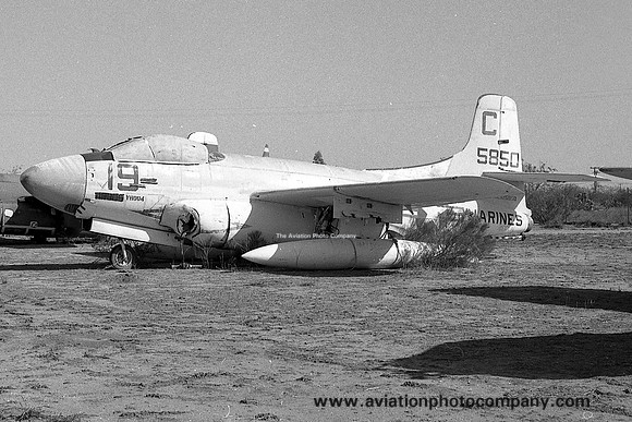 US Marines Douglas EF-10B Skyknight 125850 at MASDC Davis Monthan (1978)