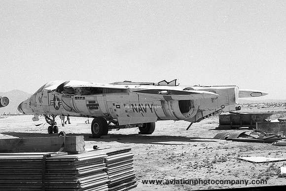 US Navy General Dynamics F-111B 152714 at MASDC Davis Monthan (1979)