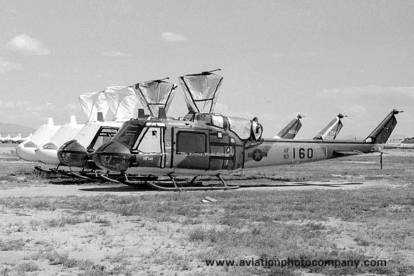 USAF 35 TFW Bell UH-1P 63-13160 at MASDC Davis Monthan (1980)