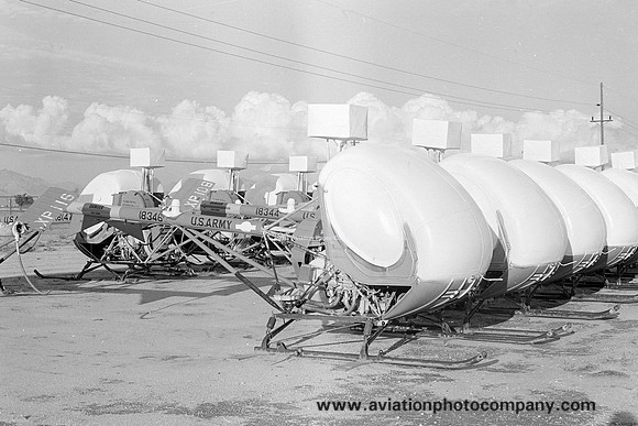 US Army Hughes TH-55A Osage 66-18346 at MASDC Davis Monthan (1977)