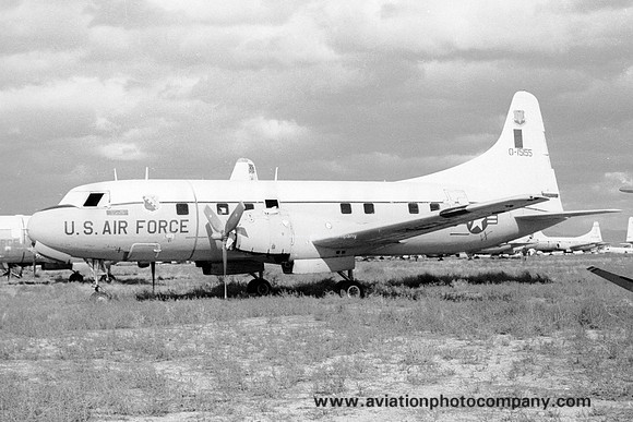 USAF Convair VT-29B 51-5155 at MASDC Davis Monthan (1978)