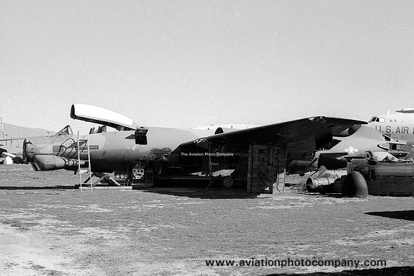 USAF Martin B-57G Canberra 53-3860 at MASDC Davis Monthan (1979)