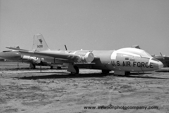 USAF ADC Martin EB-57E Canberra 55-4285 at MASDC Davis Monthan (1979)