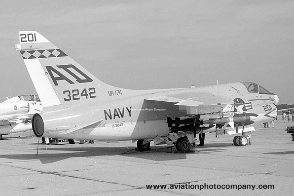 US Navy VA-174 LTV A-7A Corsair 153242/AD-201 (1972)