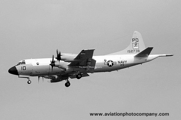 US Navy VP-9 Lockheed P-3B Orion 152738/PD-10 (1970)