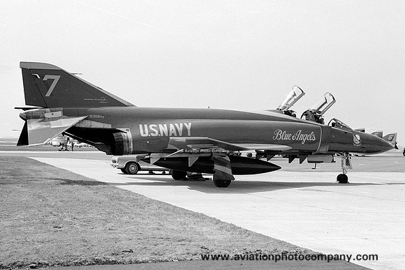 US Navy Blue Angels McDonnell F-4J Phantom 153081/7 (1970)