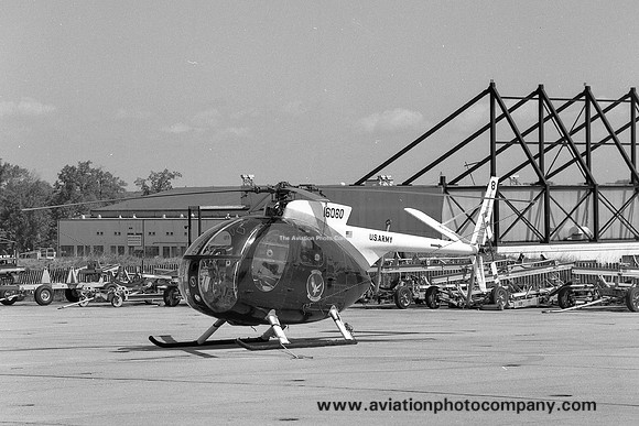 US Army Silver Eagles Hughes OH-6A Cayuse 67-16060 (1973)