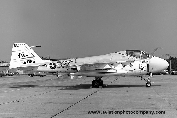 US Navy VA-75 Grumman KA-6D Intruder 151825/AC-522 (1974)