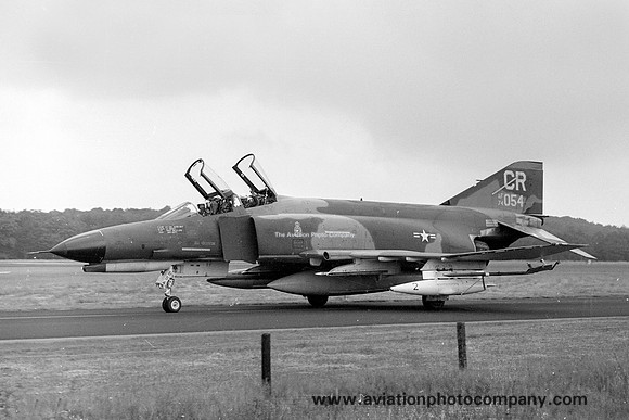 USAF 32 TFS McDonnell F-4E Phantom 74-1054/CR (1977)