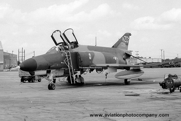 USAF 31 TFW 307 TFS McDonnell F-4E Phantom 68-0351/ZD (1971)