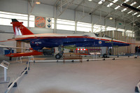 Sepecat Jaguar GR.1 XX765 displayed at Cosford (2012)