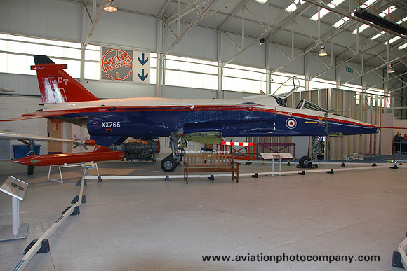 Sepecat Jaguar GR.1 XX765 displayed at Cosford (2012)