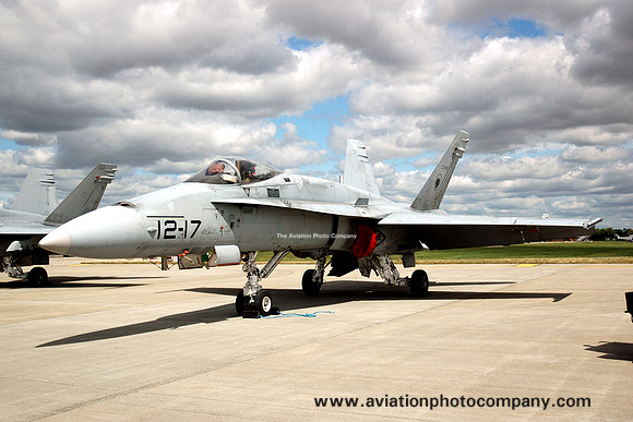 Spanish Air Force Ala 12 McDonnell Douglas EF-18M Hornet C.15-59/12-17 at RIAT Fairford (2009)