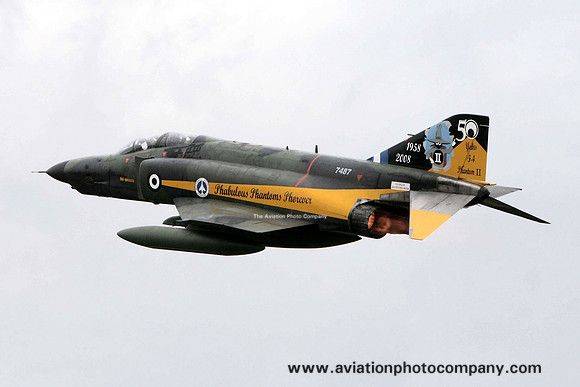 Greek Air Force McDonnell RF-4E Phantom 7487 at RIAT Fairford (2009)