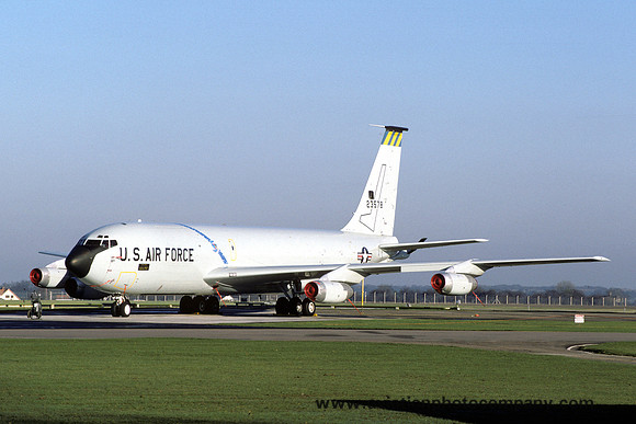 USAF 42nd Bomb Wing Boeing KC-135A 62-3578 at RAF Mildenhall (1986)