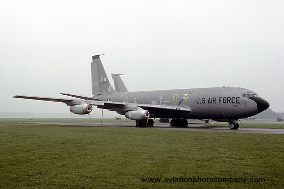 USAF 509th Bomb Wing Boeing KC-135A 62-3532 at RAF Mildenhall (1976)