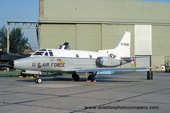 USAF HQ Europe North American T-39A Sabreliner 61-0665 at Mildenhall Air Fete (1977)