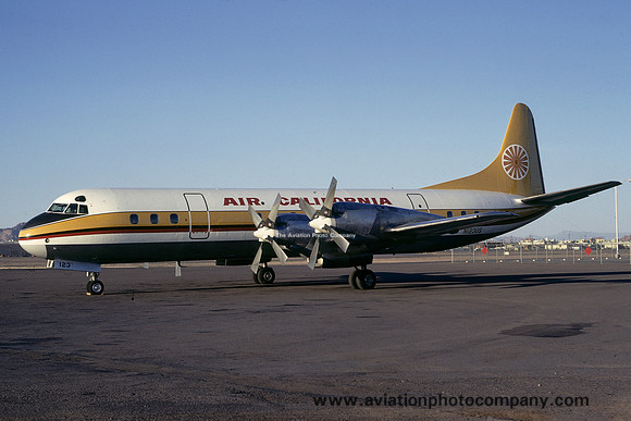 Air California Lockheed Electra N123US
