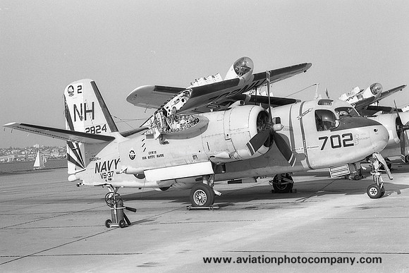 US Navy VS-37 Grumman S-2G Tracker 152824/NH-702 (1975)