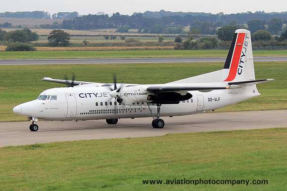 Cityjet Fokker F-50 OO-VLF (2014)