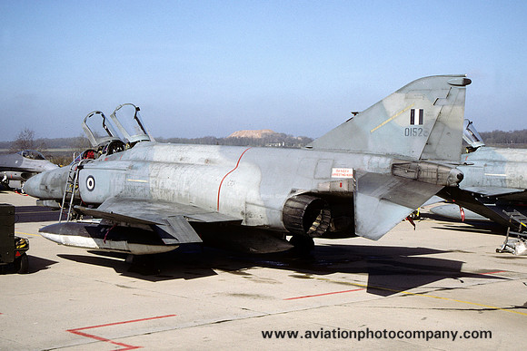 Greek Air Force 338 Mira McDonnell F-4E Phantom 01529 at Florennes (2005)