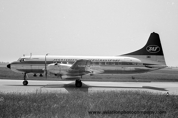 JAT Convair 440 YU-ADM (1969)