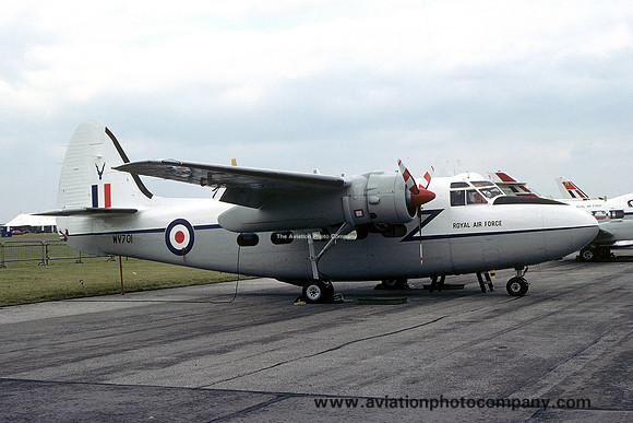 RAF 60 Squadron Hunting Pembroke C.1 WV701 (1977)