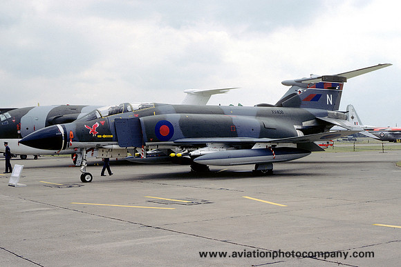RAF 23 Squadron McDonnell F-4M Phantom FGR.2 XV408/N (1977)